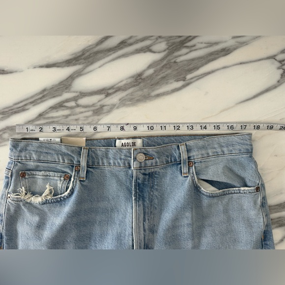 Agolde High Rise Stove Pipe Jeans - Picture 13 of 16